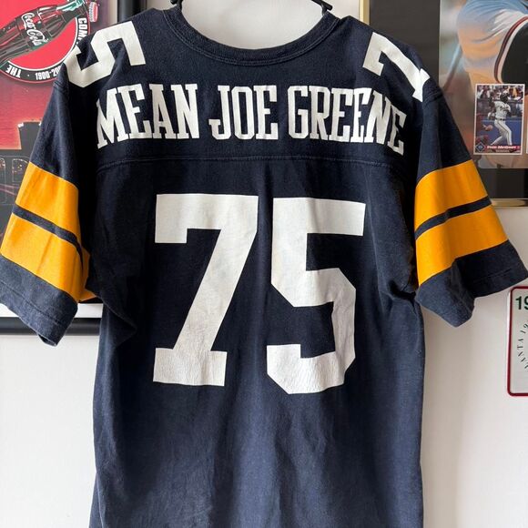 Vintage 70s Russell Athletic Joe Greene Jersey Tee - Picture 4 of 6